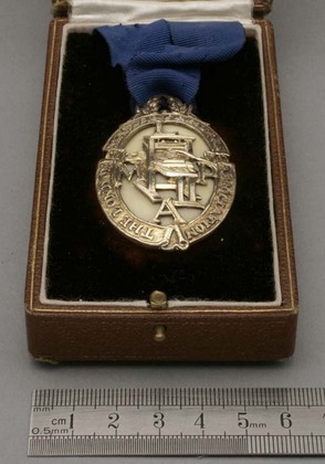 Omar Ramsden Silver Badge of Office - The London Master Printers Association